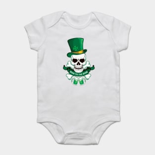 Irish to the Bone Saint Patricks Day Baby Bodysuit